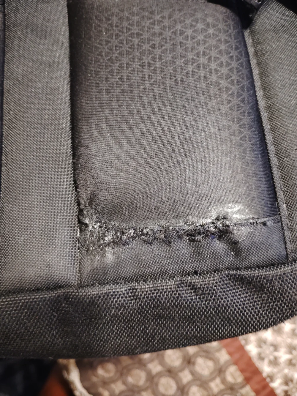 The North Face Black Vault Backpack with White Logo
